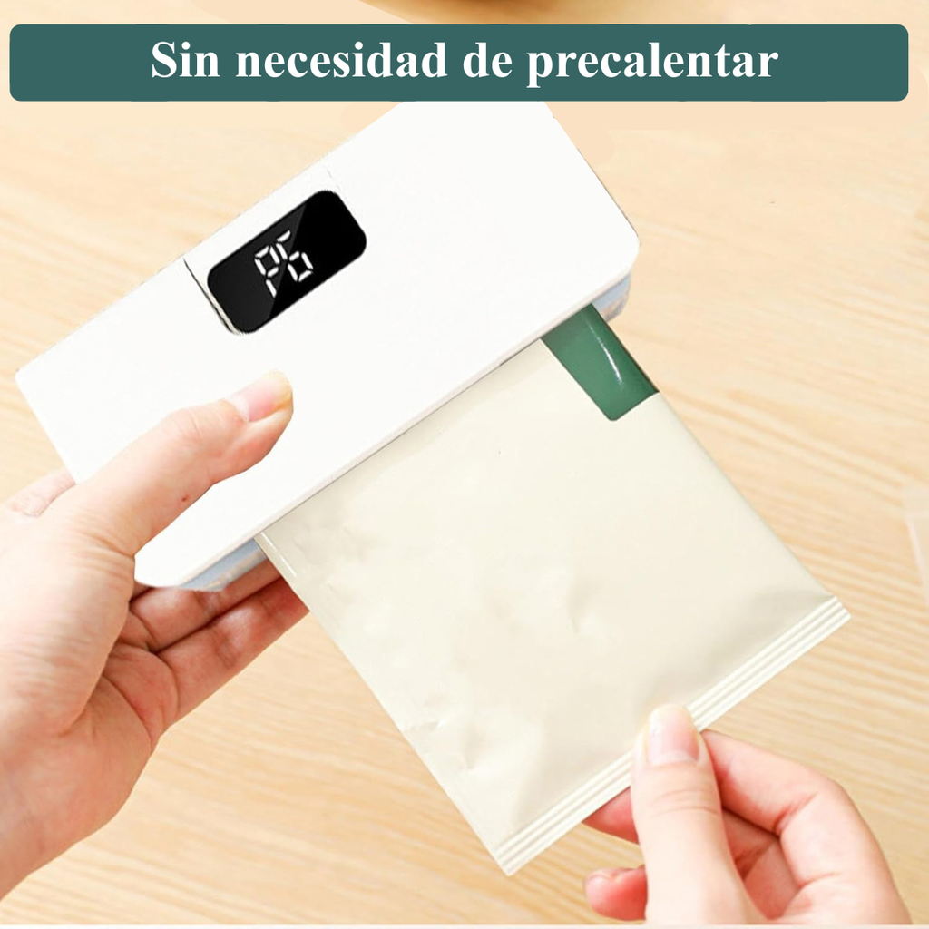 Sellador térmico de bolsas