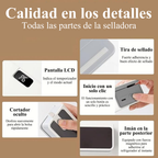 Sellador térmico de bolsas